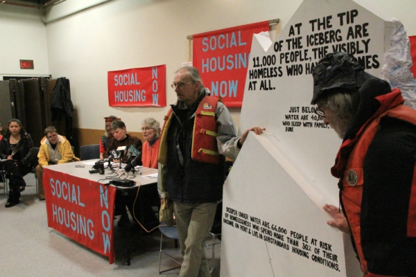 Action for affordable housing in BC.