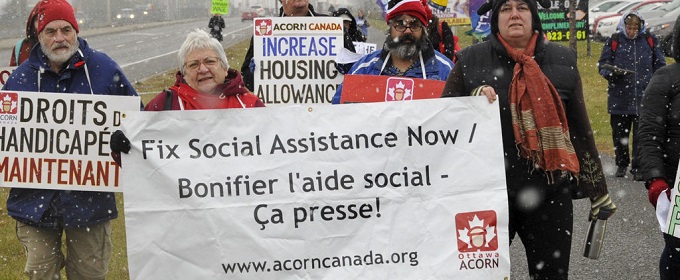 Ottawa ACORN ODSP OW Social Assistance