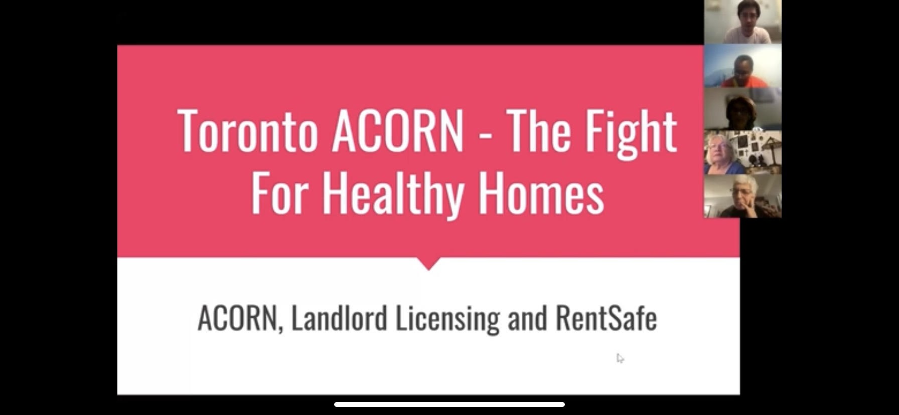 Toronto ACORN Healthy Homes