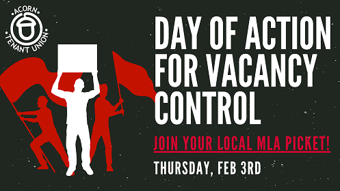 BC ACORN Day of Action for Vacancy Control