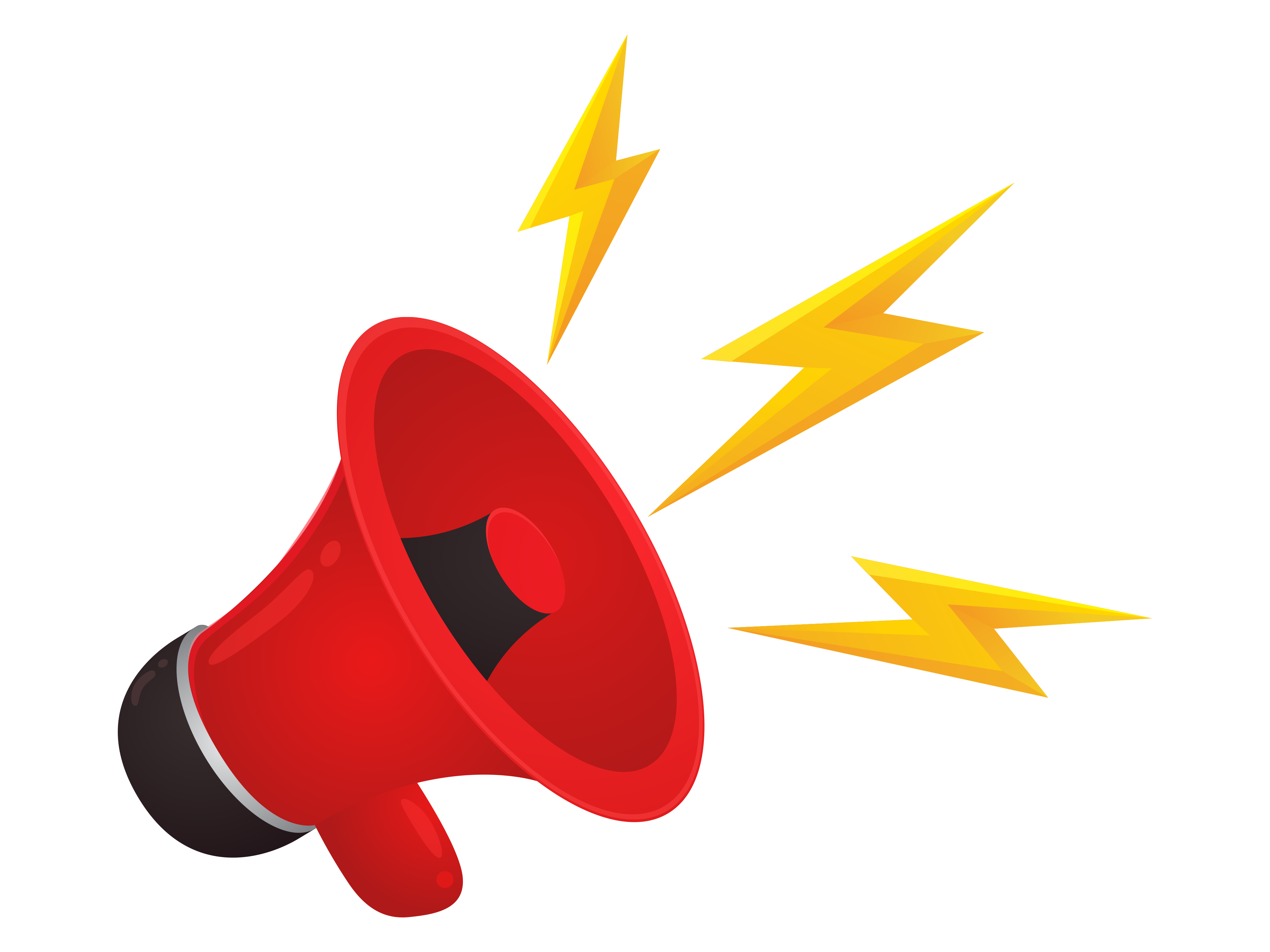 Red-megaphone-is-advertising-selling-products-online-Clipart-PNG