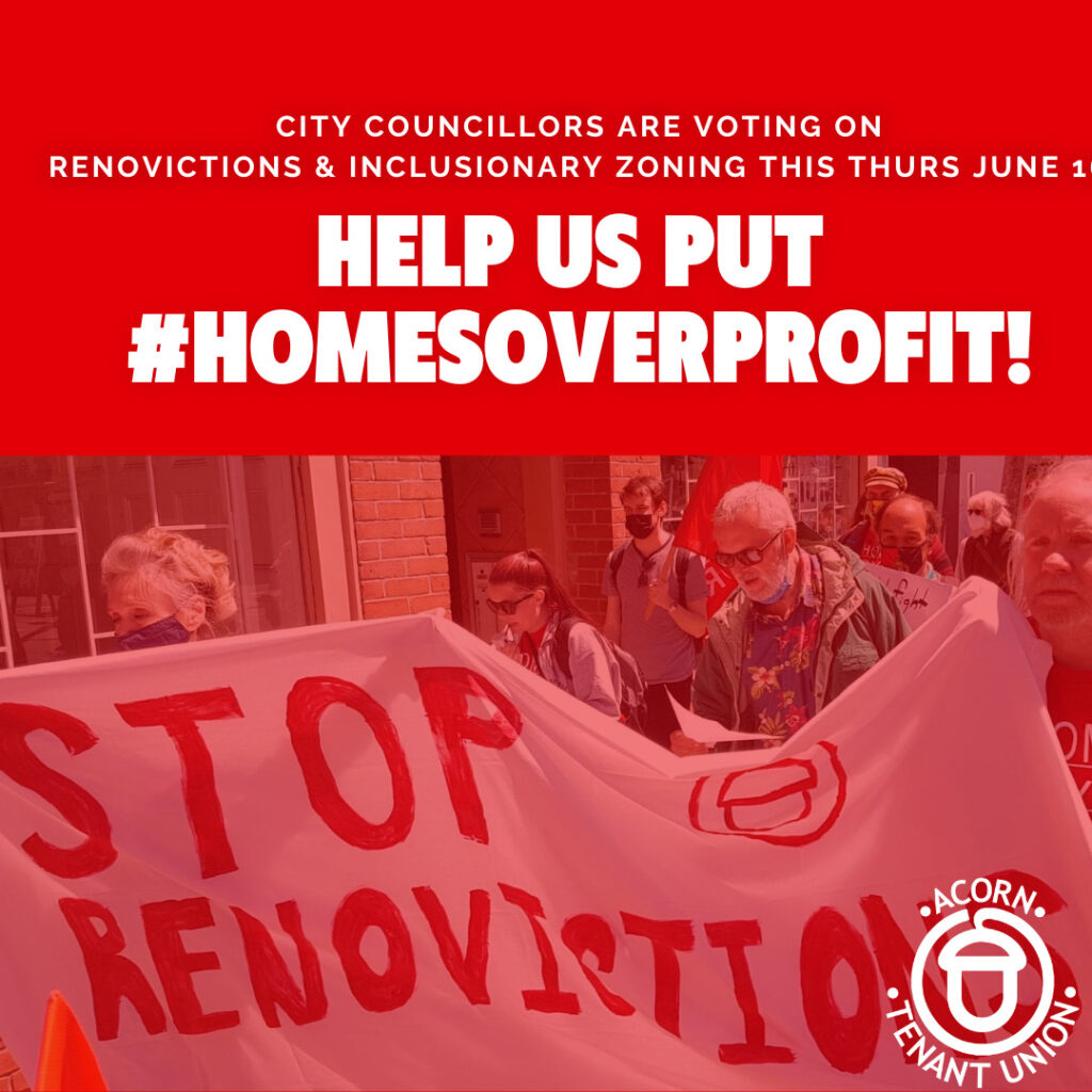 Fight to Create & Protect Affordable Housing in Ottawa Before the June