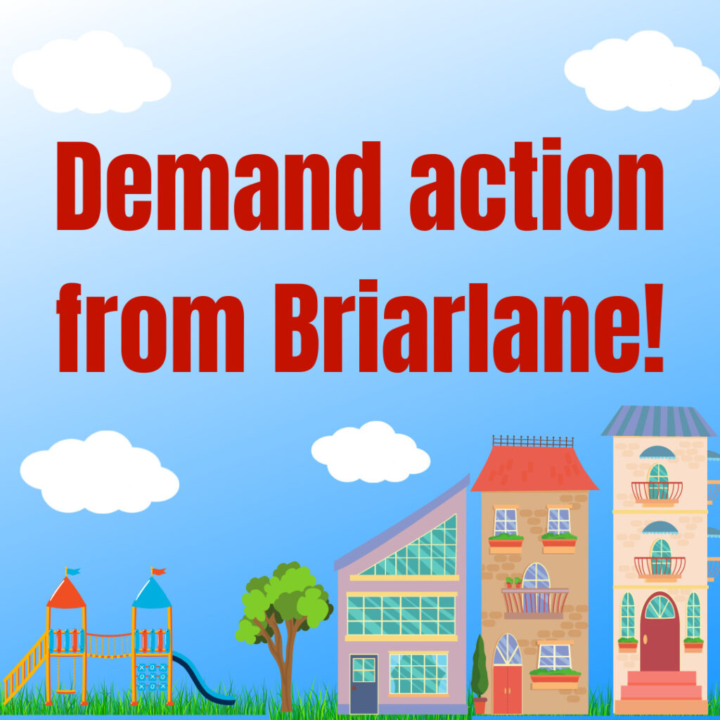 Demand action from Briarlane, justice for tenants at 520 Wellington